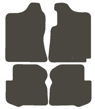 FITS SUZUKI JIMNY (AUTOMATIC) 1998-2018 DARK GREY QUALITY CAR MATS AUTOSTYLE