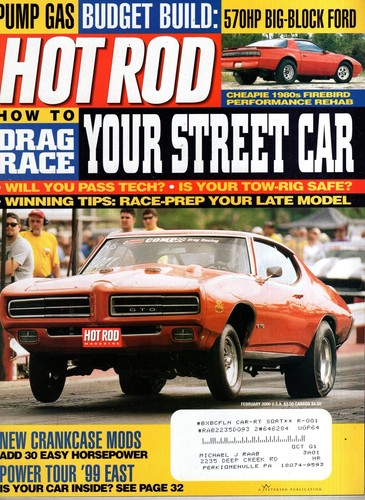 Hot rod magazine - rod, 2000