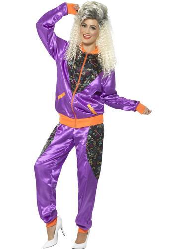 Retro shell suit ladies fancy - retro,