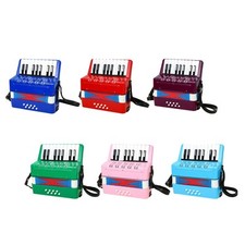 17 Keys 8 Bass Piano Accordion
