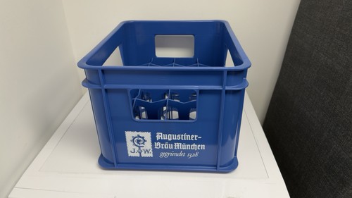 Augustiner beer crate man - crate,