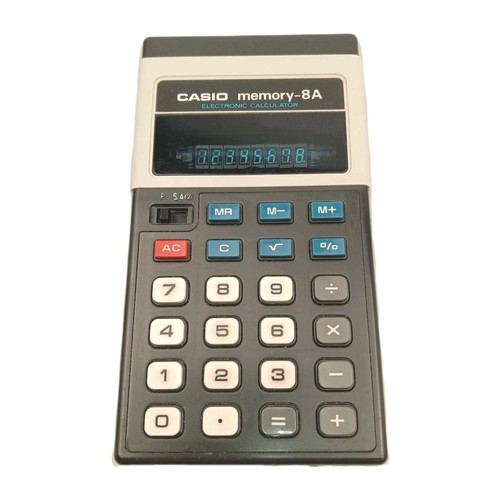 Vintage casio memory led - vintage,
