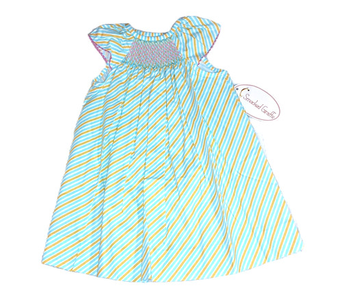 Girls smocked giraffe boutique - smocked,