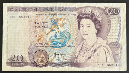 Bank england 20 note - **bank,