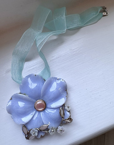 Ooak blue lace - blue,