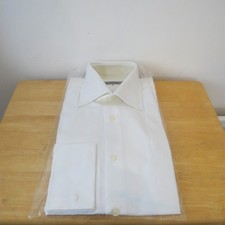 NEW RICHARD JAMES SHIRT 15 WHITE SAVILE ROW LONDON WEDDING INTERVIEW FORMAL WORK