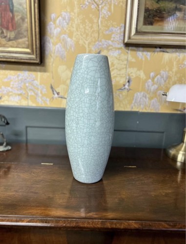 Large turquoise crackle glass - large,
