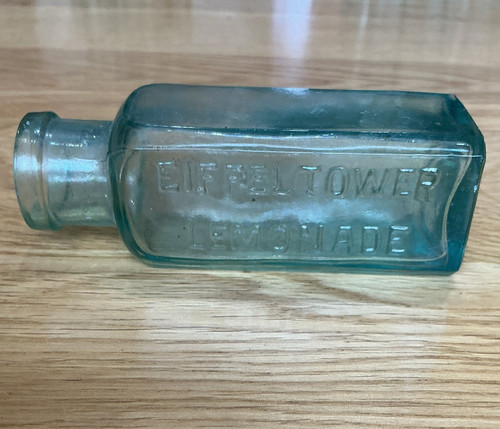 Antique aqua glass medicine - aqua,
