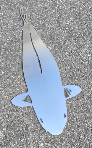 Chagoi stainless steel sign - chagoi,