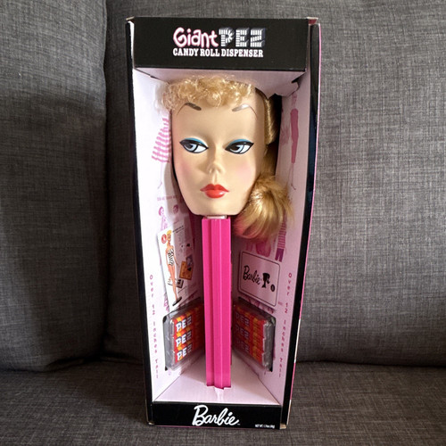 Barbie giant pez - candy, roll