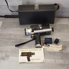 Minolta Autopak-8 D6 Super 8 Cine Film Movie Camera