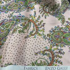 100% Italian Silk Chiffon Enzo