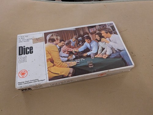 Vintage retro 1960s dice - retro,