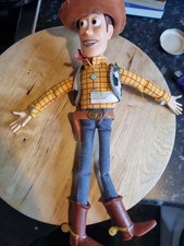 Disney Store Toy Story 2 Woody Figure With Hat And Talks