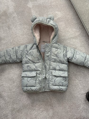 Baby boy dinosaur puffer - baby,