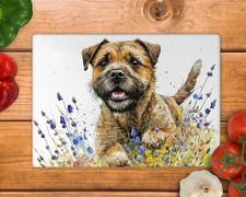 Border Terrier Wildflower