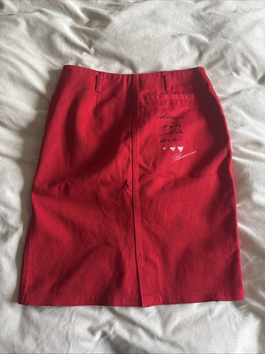 Vintage blumarine red denim - vintage,