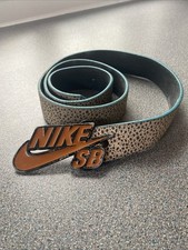 Vintage Nike SB Leather  Belt