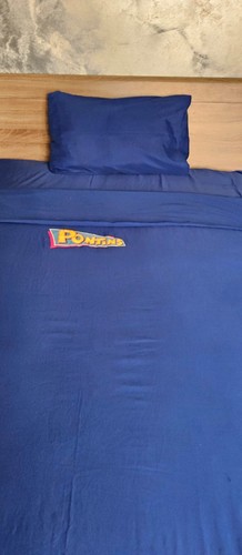 Blue single duvet set - –, 100%