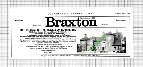 Bourne end house - sale,