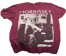 Morrissey T Shirt Indie Rock Band Tour Merch Tee Size Medium The Smiths
