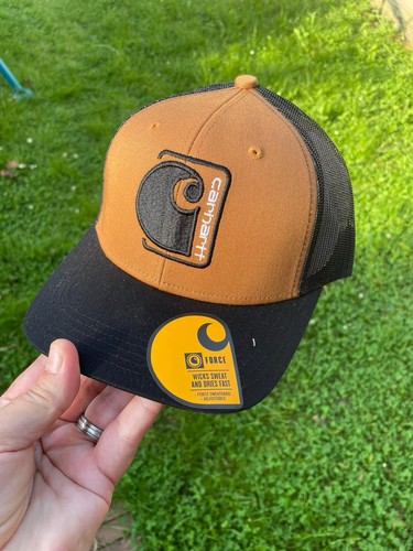 Carhartt trucker cap brown - carhartt,