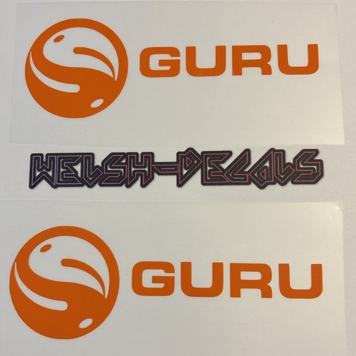 Guru logo vinyl decal - guru,
