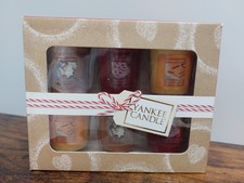 YANKEE CANDLE COOKIE SWAP 6 VOTIVE Magic Cookie Bar Iced Gingerbread Merry Berry