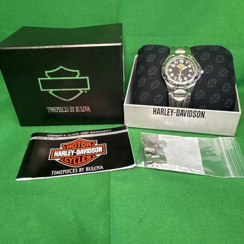 2002 bulova harley davidson - bulova,