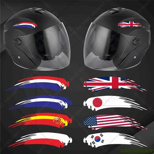 Reflective flag sticker decal - reflective,