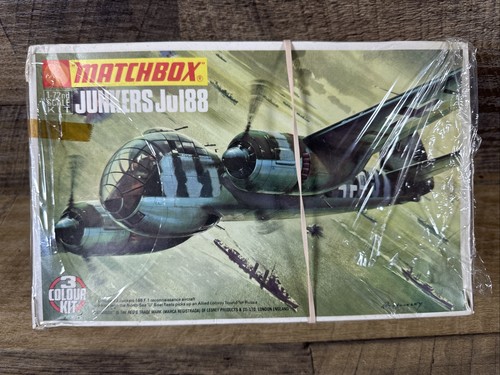 Vintage matchbox junkers jul88 - vintage,