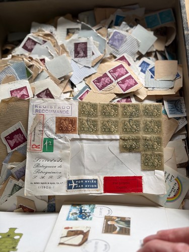 Stamps job lot british and - stamps,