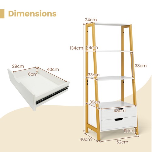 Ladder bookshelf tall - ladder,