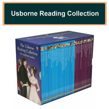 Usborne Reading Collection for Confident Readers Purple Edition 40 Books Box Set