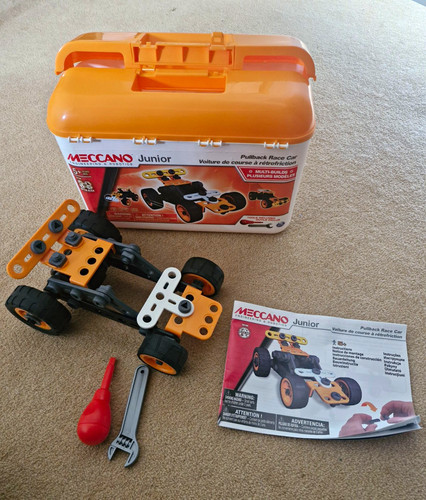 Meccano junior pullback race - pullback,