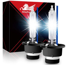 DZG D4S 8000K Xenon HID Headlight Bulbs 35W 12V Car Lamp Conversion Kit 2x