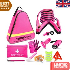 Pink Car Emergency Kit for