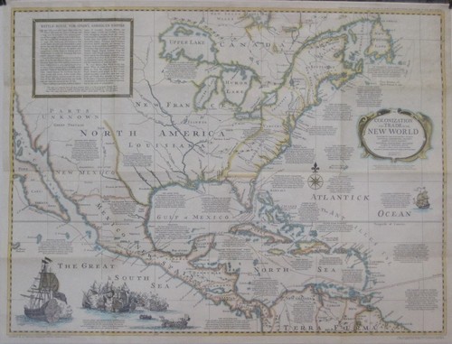 Shipwreck map americas spanish - shipwreck,