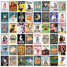 Metal Tin Sign Plaque Man Cave