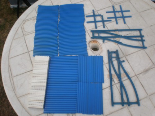 Vintage lego train blue - vintage,