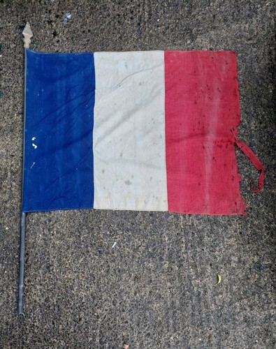 Vintage french tricolour - tricolour, flag