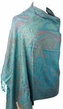 Pashmina Paisley Shawl in