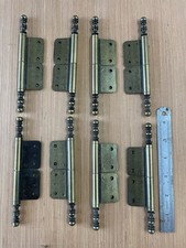 8 French Brass Lift Off Cupboard Hinges