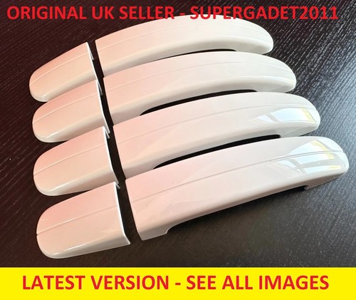 Gloss white door handle trim - gloss,