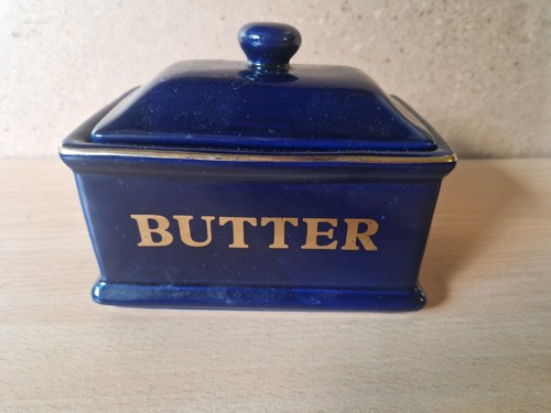 Vintage dark blue glossy - dark,