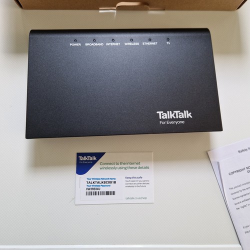 Talktalk huawei super router - talktalk,