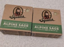 2 x Dr squatch alpine sage