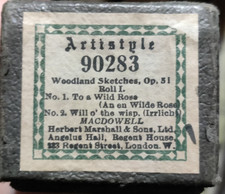 WOODLAND SKETCHES Op 31 Roll 1 Artistyle 90283 - Player Piano / Pianola Roll