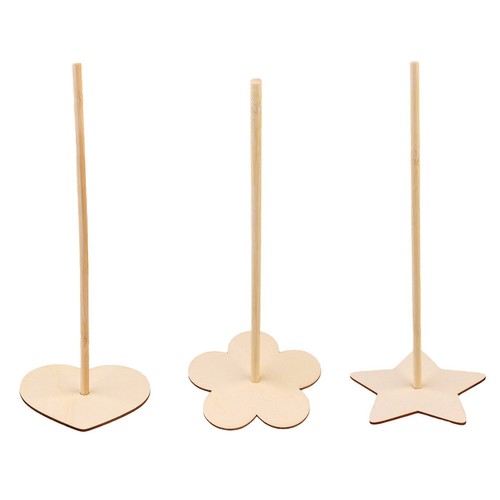 3pcs wooden donut - 3pcs,