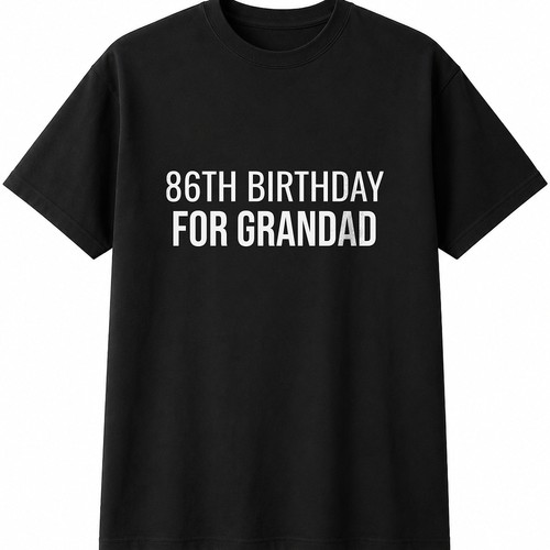 86th birthday for grandad mens - 86th,